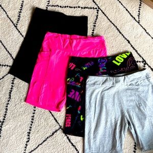 Junior Size M/L Biker Shorts Lot